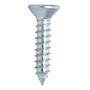 100 TORNILLOS PARA METAL 3/4PULGADA PLATA