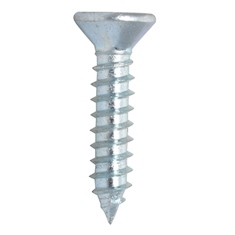 100 TORNILLOS PARA METAL 3/4PULGADA PLATA