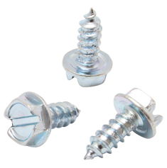 100 TORNILLOS PARA METAL 1 PULGADA PLATA
