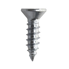 100 TORNILLOS PARA METAL 1/2 PULGADA PLATA 0.001 KG
