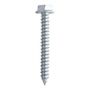 50 TORNILLOS HEXAGONAL RANURADO RONDANA1 1/2 PULGADAS PLATA