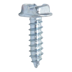 100 TORNILLOS PARA METAL 1/2 PULGADA PLATA