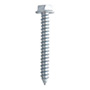 50 TORNILLOS PARA METAL 1-1/4PULGADA PLATA