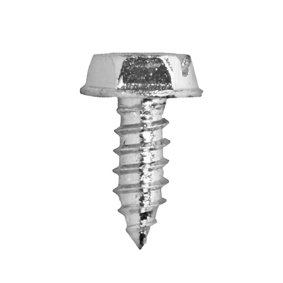 TORNILOS PARA METAL DE 1/2 PULGADA PLATA 100 PIEZAS