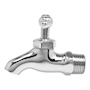 LLAVE DE JARDIN, NARIZ CROMADA 1/2" B1