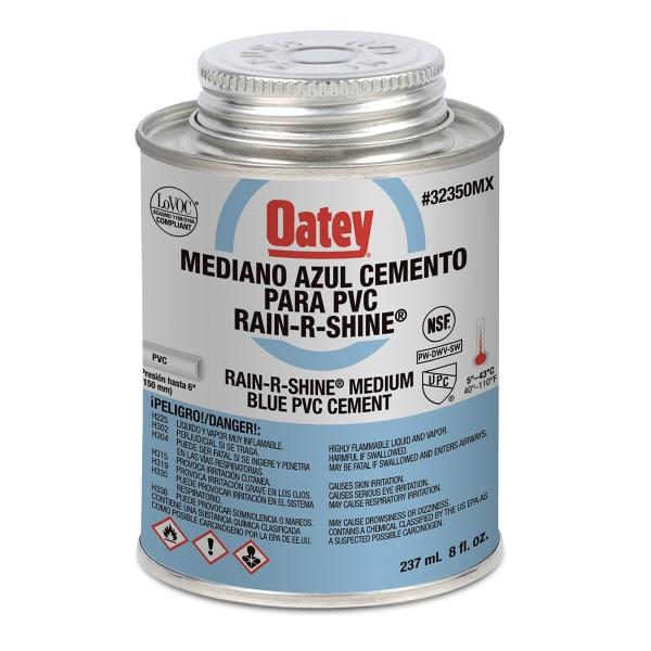 CEMENTO PARA TUBERÍA PVC 237ML SELLADO RESISTENTE AZUL