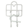 COLGADOR PARA ESCOBA Y RECOGEDOR METAL DE 14.6 X 10.2 X 8.5 CM BLANCO
