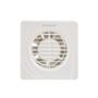 EXTRACTOR DE BAÑO 4" 15X15CM 1MT CABLE BLANCO