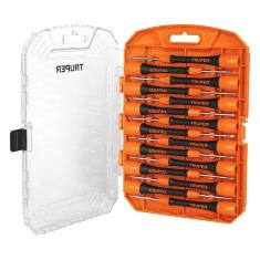 JUEGO DE DESARMADORES JOYERO 15 PIEZAS TRUPER CON ESTUCHE