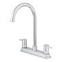 LLAVE PARA FREGADERO DUOMANDO CROMO MANERAL TIPO PALANCA 8" AHORRO DE AGUA