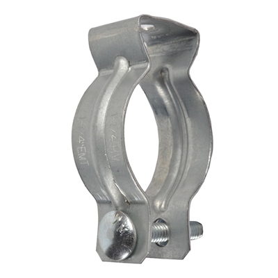 CLIP PARA CONDUIT 1 1/4 DE PULGADA PLATA