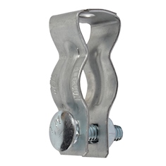 CLIP PARA CONDUIT 1/2 DE PULGADA PLATA