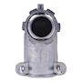 CONECTOR FLEXIBLE CURVO DE 1/2 PULGADA PLATA
