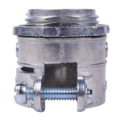 CONECTOR FLEXIBLE DE 1 PULGADA PLATA