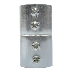 COPLE PARA PARED DELGADA DE 1 1/4 DE PULGADA PLATA