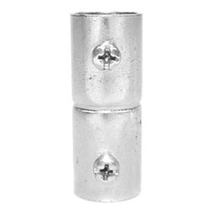 COPLE PARA PARED DELGADA 1/2 PULGADA PLATA
