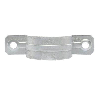 ABRAZADERA OMEGA PARA PARED DELGADA PLATA