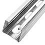 TRAMITOS CORTOS UNICANAL 4 X 4 X 30 CM PLATA