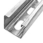 TRAMITOS CORTOS UNICANAL 4 X 4 X 50 CM PLATA