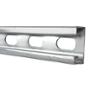UNICANAL PERFORADO 4 X 2 X 300 CM PLATA