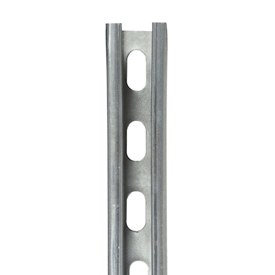UNICANAL PERFORADO 4 X 4 X 300 CM PLATA