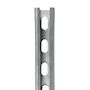 UNICANAL PERFORADO 4 X 4 X 300 CM PLATA