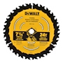 DISCO SIERRA CIRCULAR PARA MADERA 7 1/4" 24 DIENTES CARBURO