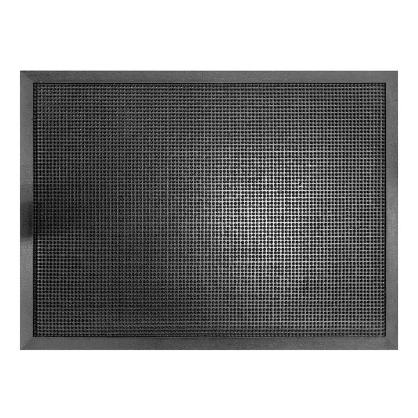 TAPETE DE ENTRADA HULE 60 X 81 CM INTERIOR EXTERIOR RETIENE SUCIEDAD Y HUMEDAD