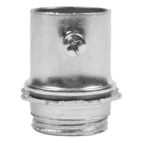 CONECTOR PARA TUBO CONDUIT 3/4 DE PULGADA CM PLATA