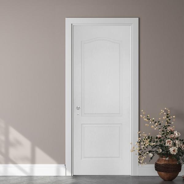 PUERTA INTERIOR TAMBOR 75 X 213 CM BLANCO