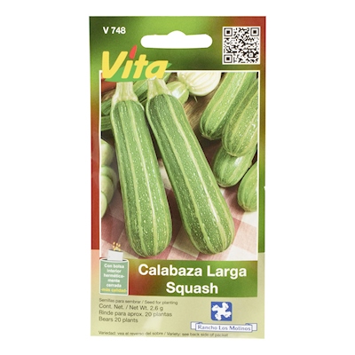 SEMILLAS DE CALABAZA LARGA 2.6 GR VITA