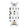 CONTACTO DÚPLEX 125 V BLANCO LEVITON