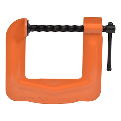 PRENSA TROQUELADA ACERO 2 1/2" PARA SUJECION
