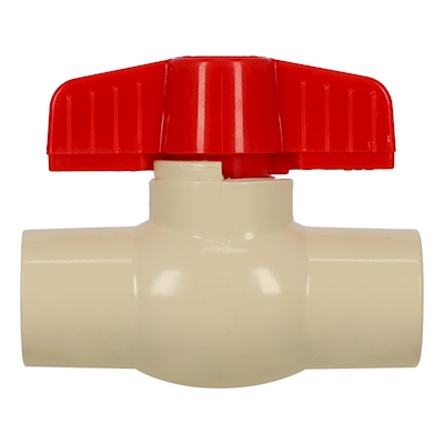 VÁLVULA ESFÉRICA 1/2" DE CPVC