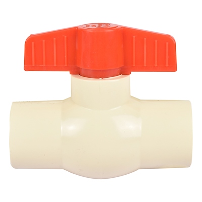 VÁLVULA ESFÉRICA 3/4" DE CPVC