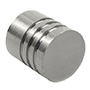 PERILLA PISTÓN 1.9 CM PLATA