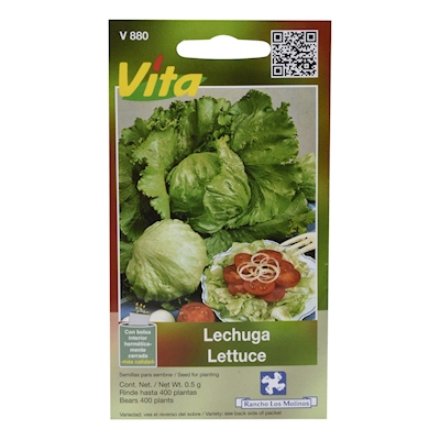SEMILLAS DE LECHUGA GREAT LAKES 880 0.5 GR VITA