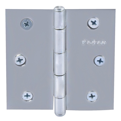 BISAGRA DE CABEZA PLANA 3 X 3 PULGADAS PLATA 2 PIE