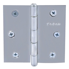 BISAGRA DE CABEZA PLANA 3 X 3 PULGADAS PLATA 2 PIE
