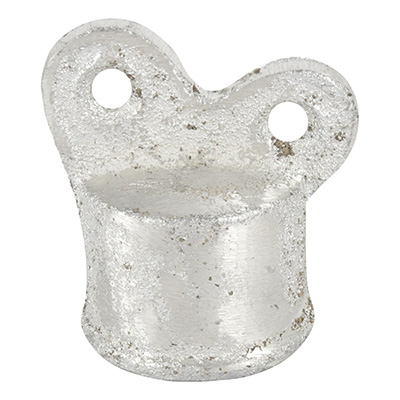 COPLE OREJA 42 MM PLATA