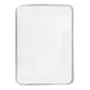 ESPEJO PARA BAÑO DE PARED RECTANGULAR CON MARCO DE ALUMINIO 29 X 41 CM RESISTENTE A LA HUMEDAD