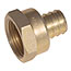 ADAPTADOR LATÓN HEMBRA PEX 3/4" X 3/4"