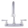 LLAVE PARA FREGADERO DUOMANDO CROMO MANERAL MANERAL TIPO PALANCA 8" ANTIGOTEO
