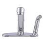 MEZCLADORA PARA COCINA BUILDERS DE 8 PULGADAS BRILLANTE GLACIER BAY