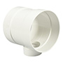 TEE REDUCIDA PVC 4 X 2 X 4"