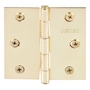 BISAGRA DE CABEZA PLANA 3 X 3 PULGADAS LATON 2 PIEZAS