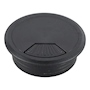 PASACABLE PLÁSTICO NEGRO 5.6 CM