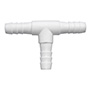 TEE DE PVC 1/2"