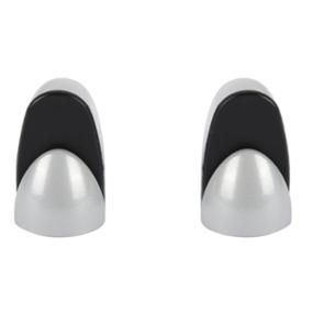 MÉNSULA PARA REPISA CLIP DE 5.2 CM 15 KG DE CARGA 2 PIEZAS DE METAL PLATEADO
