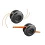 CABEZAL 2 EN 1 REEL EASY+ CON LÍNEA FIJA PIVOTANTE Y CUCHILLAS PARA DESBROZADORAS